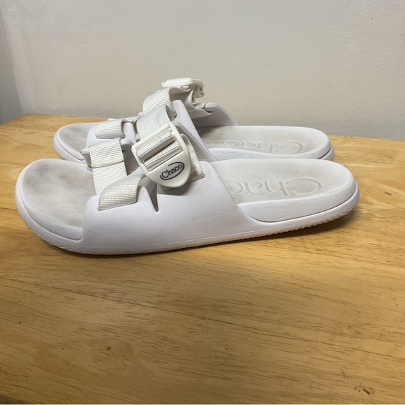 Chaco CHILLOS SLIDE in white woman’s Size 7 - Picture 3 of 4
